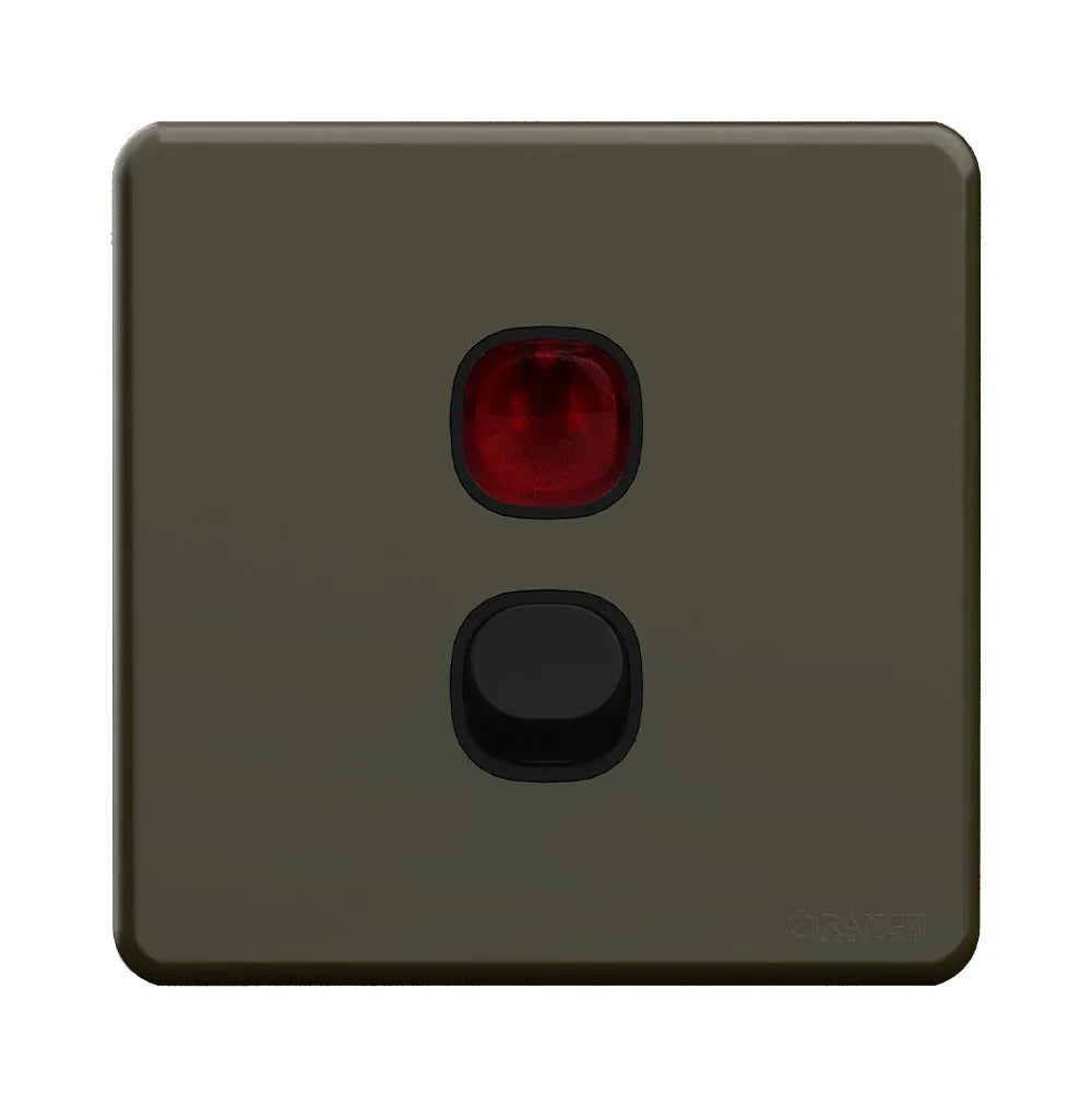 Enigma 1 gang Type A Usb Charger Outlet Gunmetel Color Price in Pakistan