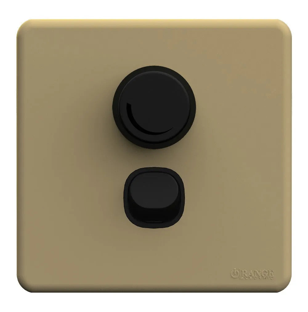 Enigma 1 gang Type A Usb Charger Outlet gold shimmer Color Price in Pakistan