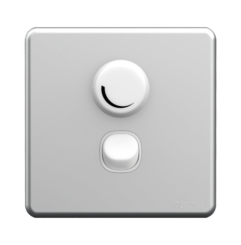 Enigma Light Dimmer Controller with Switch Silver Shimmer Price in Pakistan