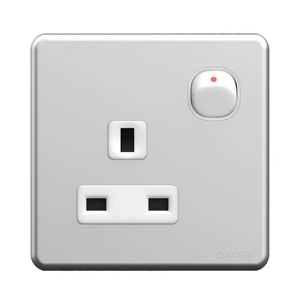 Enigma Double Pole Switch with Indicator Stone black Color Price in Pakistan