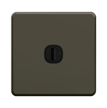 Enigma 1 gang 2 way Bell Press Switch gunmetel Price in Pakistan