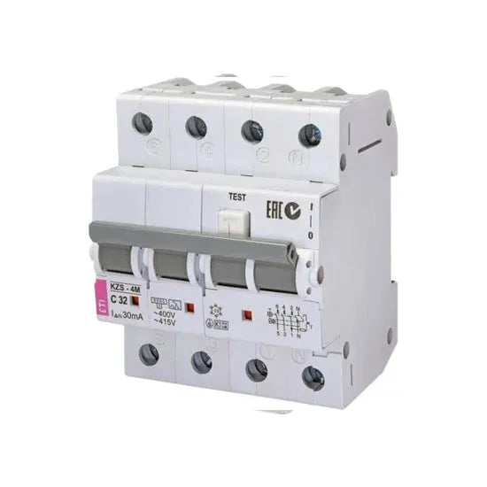 ETI KZS-4M Residual and Over Current Protection RCBO Price In Pakistan Main image