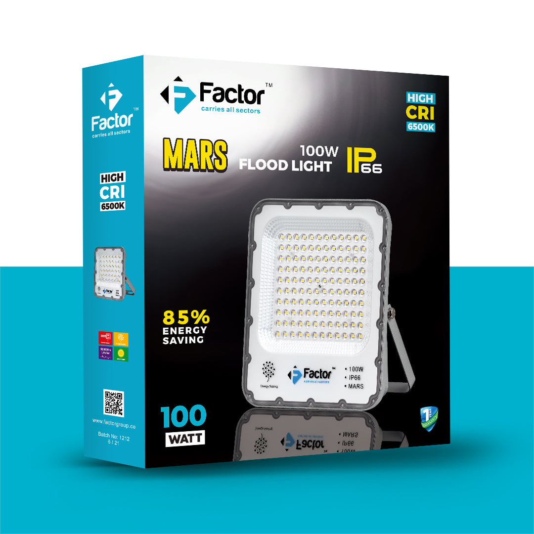 Factor Mars Series Flood 100w Light Price in Pakistan