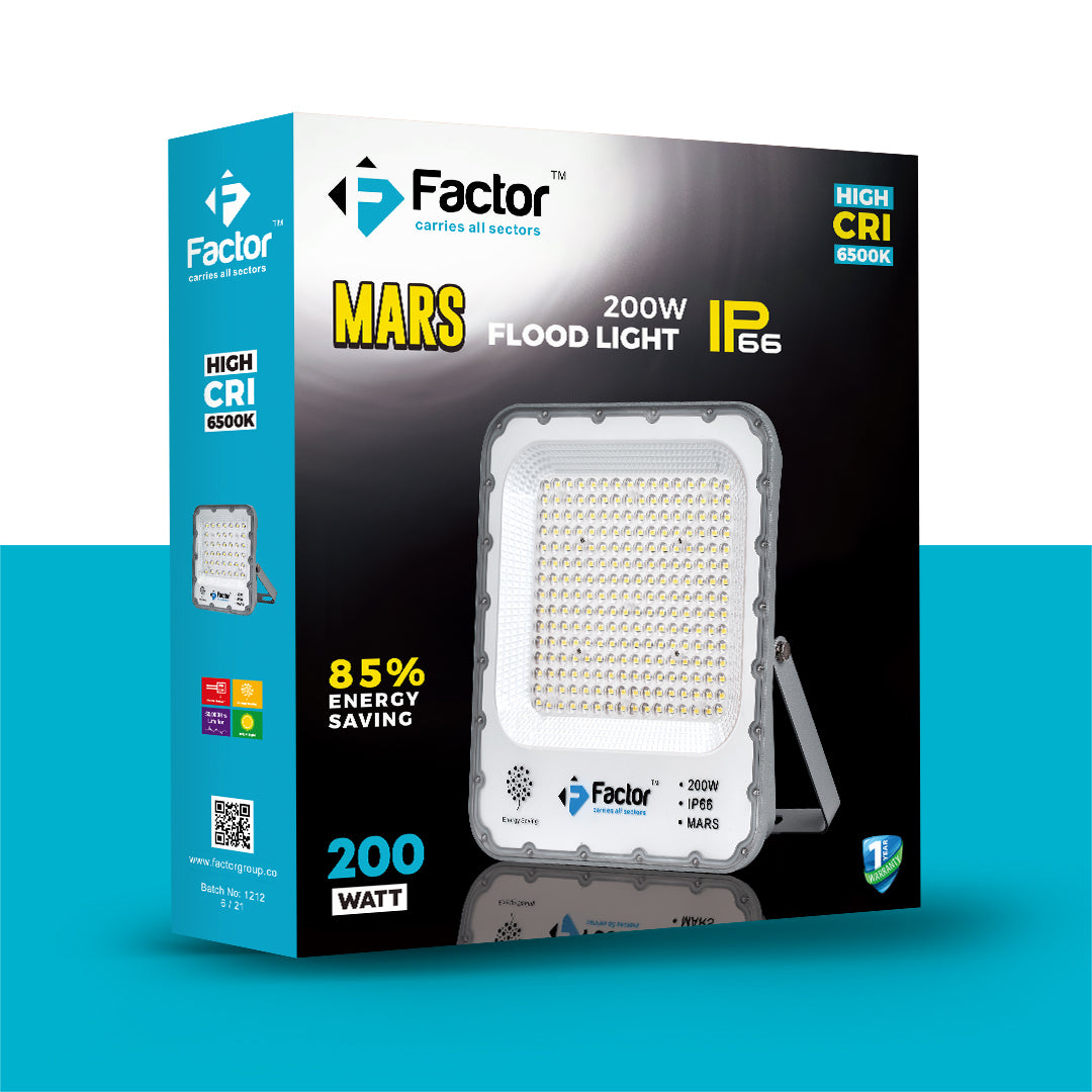Factor Mars Series Flood Light 200w Price in Pakistan