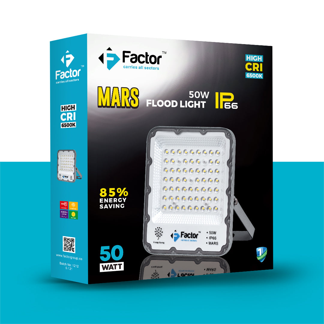 Factor Mars Series 50w Flood Light Price in Pakistan