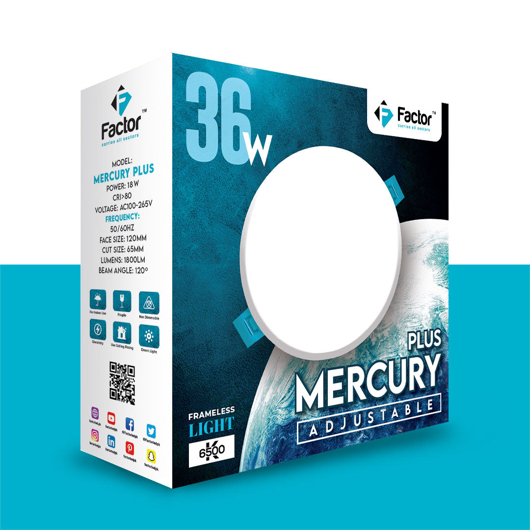 Mercury Plus 36W Downlight Price in Pakistan