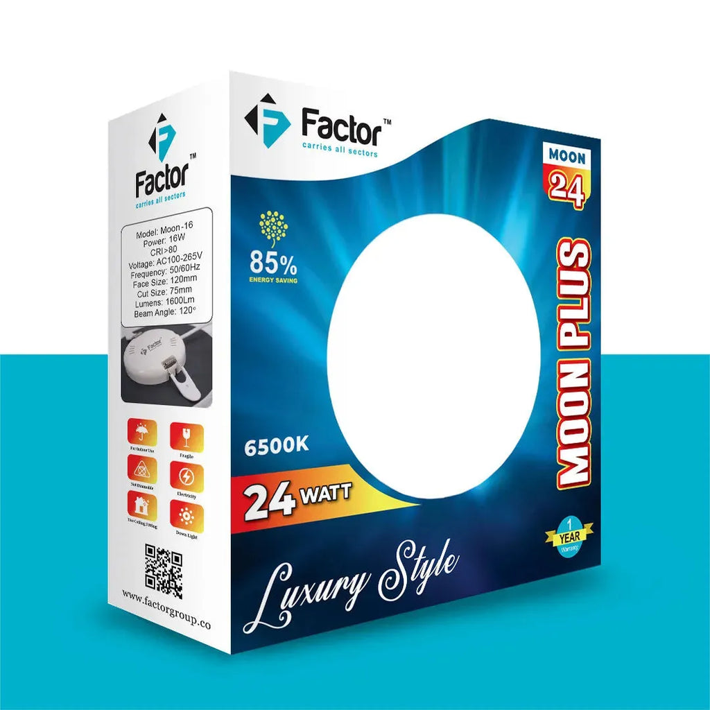 Factor Moon Series Downlight 24W Price in Pakistan 