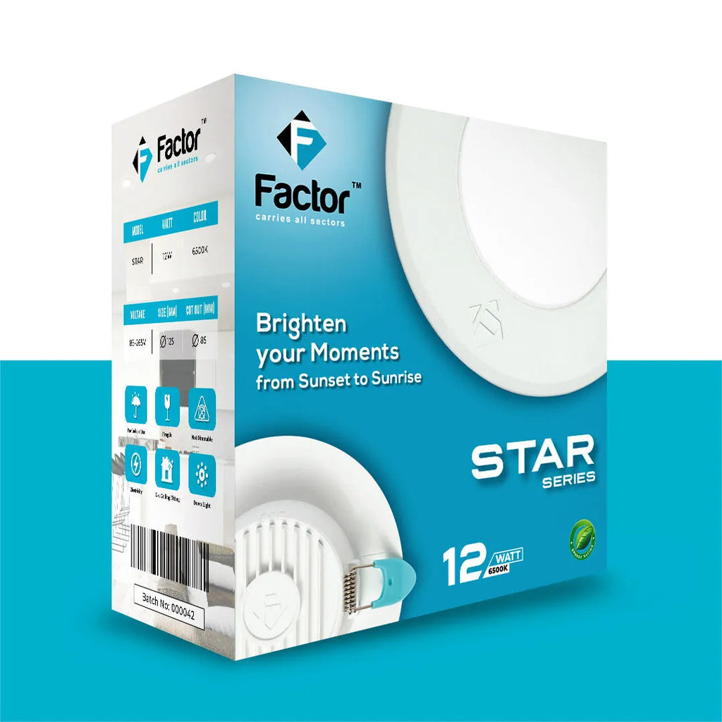 Factor Alkore 12W Downlight Price in Pakistan