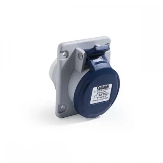 Famatel 23230 Angled (Flush) Panel Socket Price In Pakistan Main image