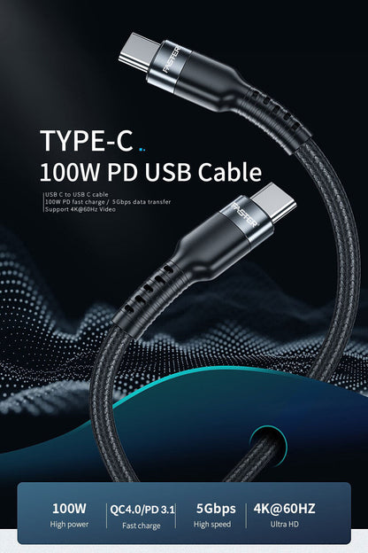Faster FC-100W Type-C To Type-C 5A PD Cable Price in Pakistan 