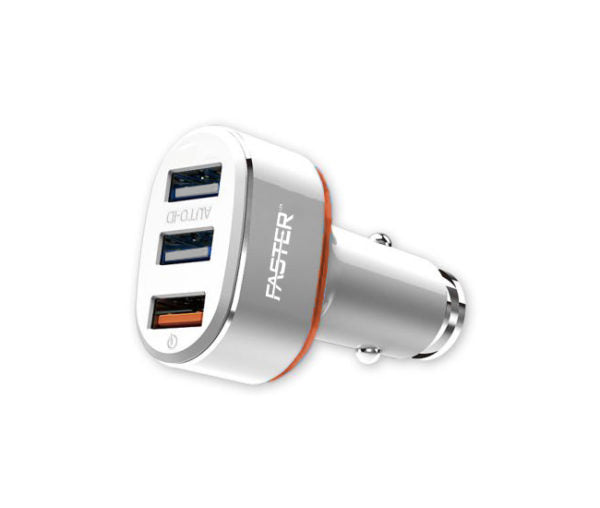 Faster FCC-IQ4 Turbo Qualcomm Quick Charge Car Charger Price in Pakistan