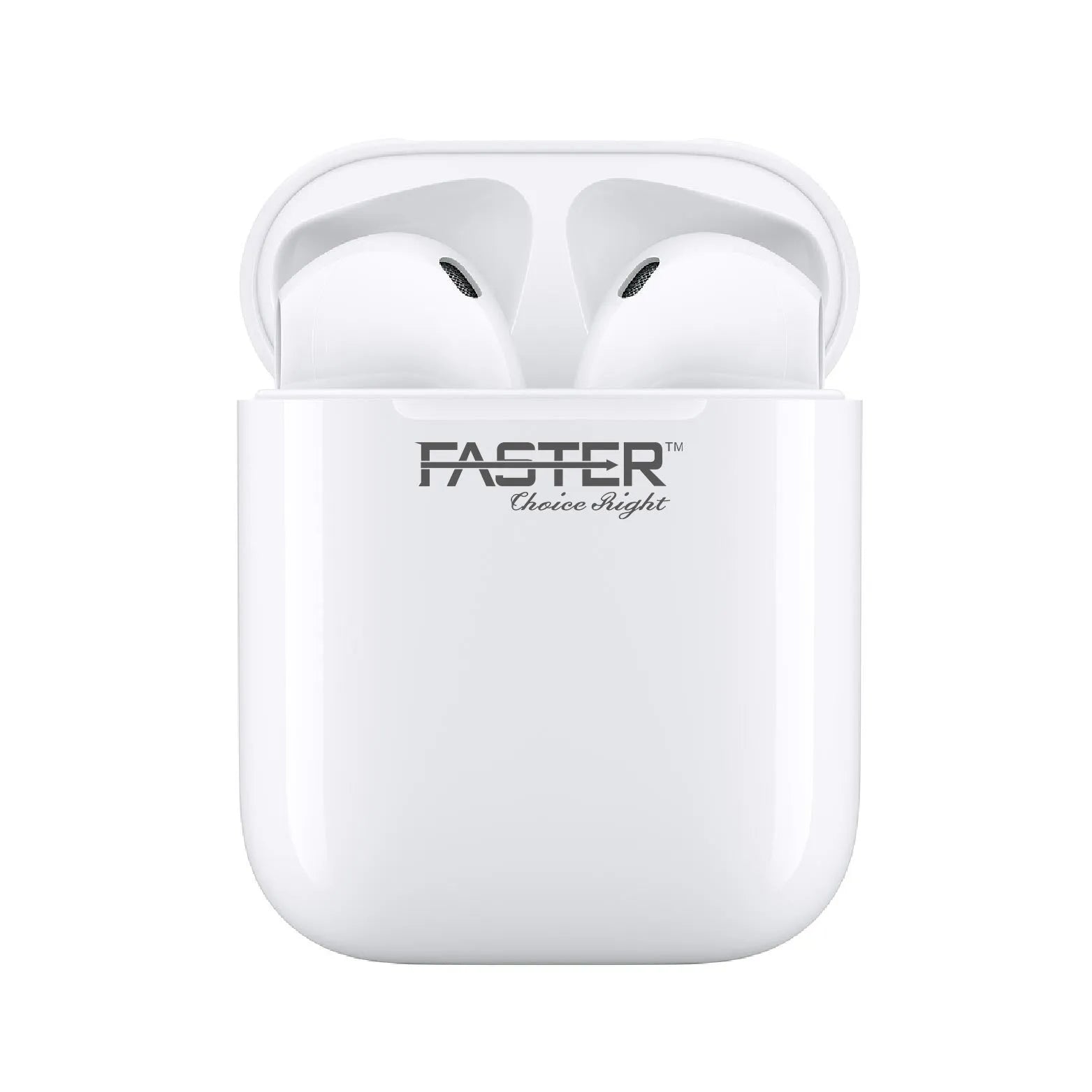 Faster FTW-12 Stereo Bass Sound TWS Wireless Earbuds Secondary image