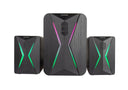 FASTER G-1000 RGB Lighting Mini Gaming Speaker with Subwoofer 20W