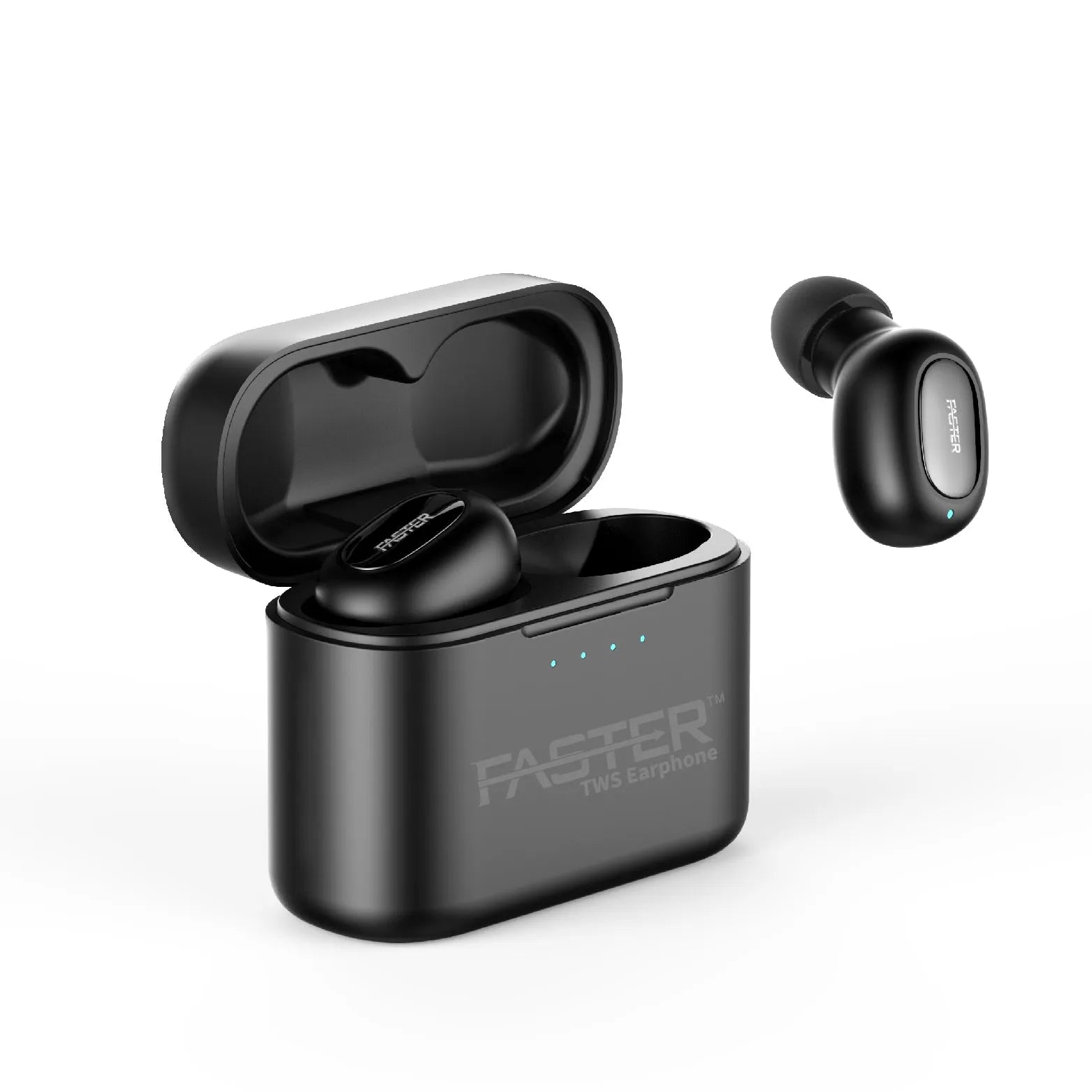 Faster S600 TWS Stereo Wireless Earbuds with Power Box Secondary image