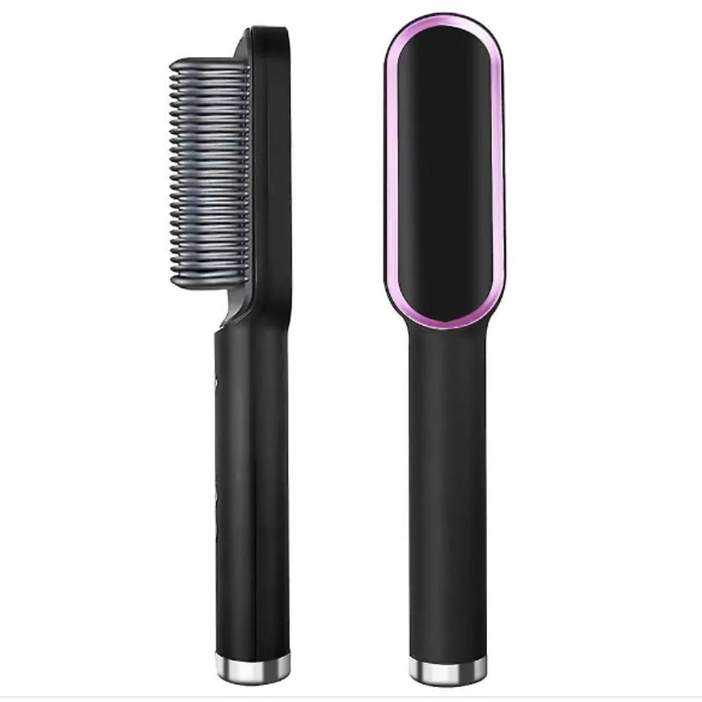 Professional Electric FH909 Hair Brush Straightener Price in Pakistan  Main image
