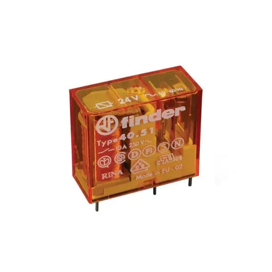 Finder 40.51 24VAC Miniature PCB/Plug-in Relay Price In Pakistan
