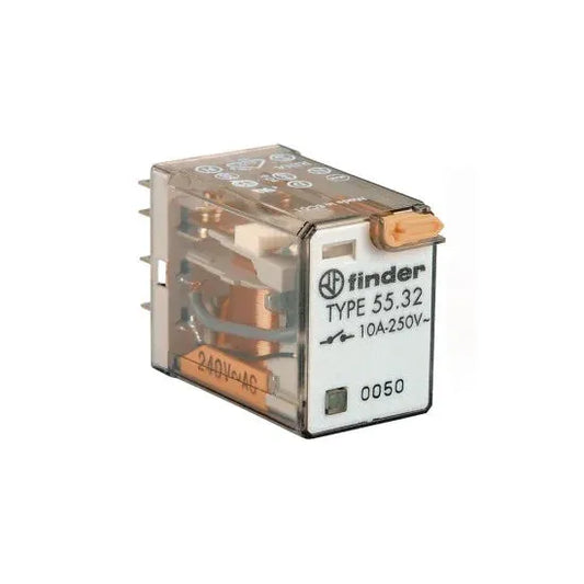 Finder 55.32 8 Pin (Flat) Industrial Power Relay Price In Pakistan
