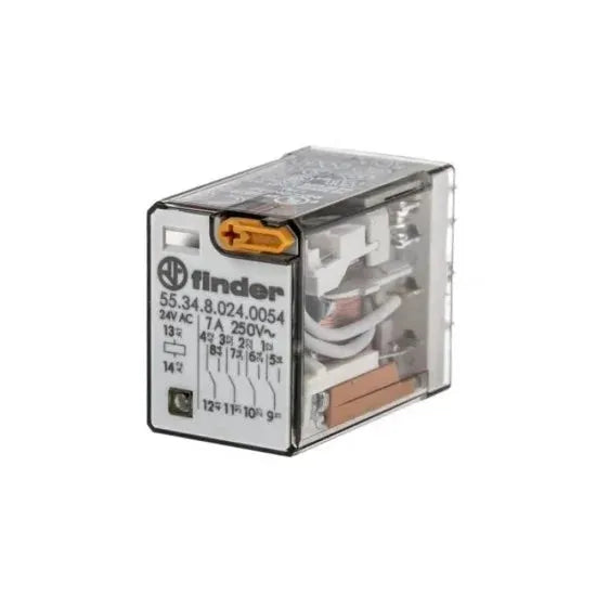 Finder 55.34 14 Pin (Flat) Industrial Power Relay