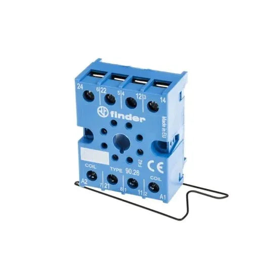 Finder 90.26 8 Pin (Round) Screw Terminal Socket Price In Pakistan