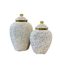 Floral Ceramic Vase (Set Of 2)