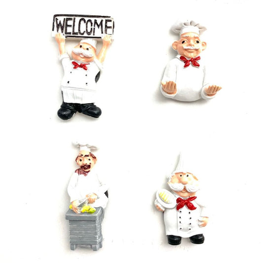 Fridge Magnets Chef Pack Of 4 Price in Pakistan 