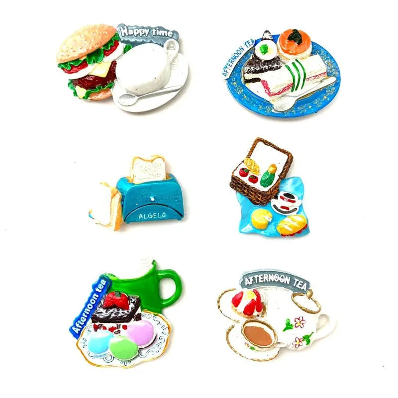 Fridge Magnets Snack Time Pack Of 6 Price in Pakistan  Main image