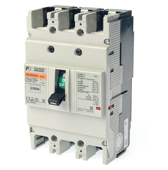 Fuji BW250 EAG 3 Pole MMolded Case Circuit CB Breaker Price in Pakistan