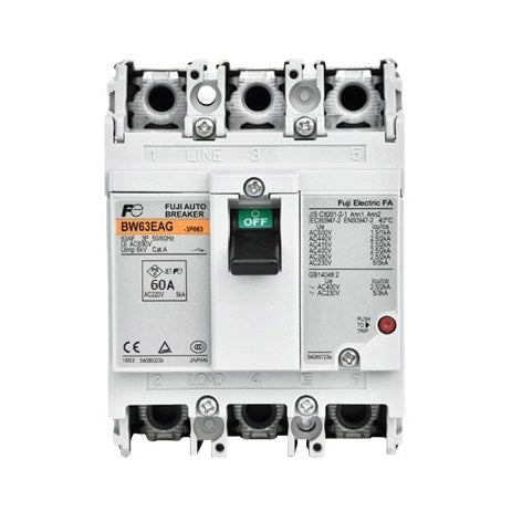 Fuji BW63-EAG 3 Pole Molded Case Circuit Breaker Price in Pakistan