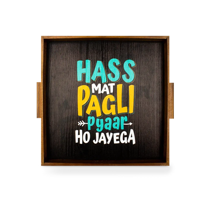 Funny Quote Art Tray Price in Pakistan