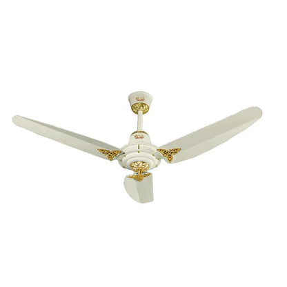 GFC Crown Ceiling Ac Fan Offwhite & Gold Price in Pakistan 