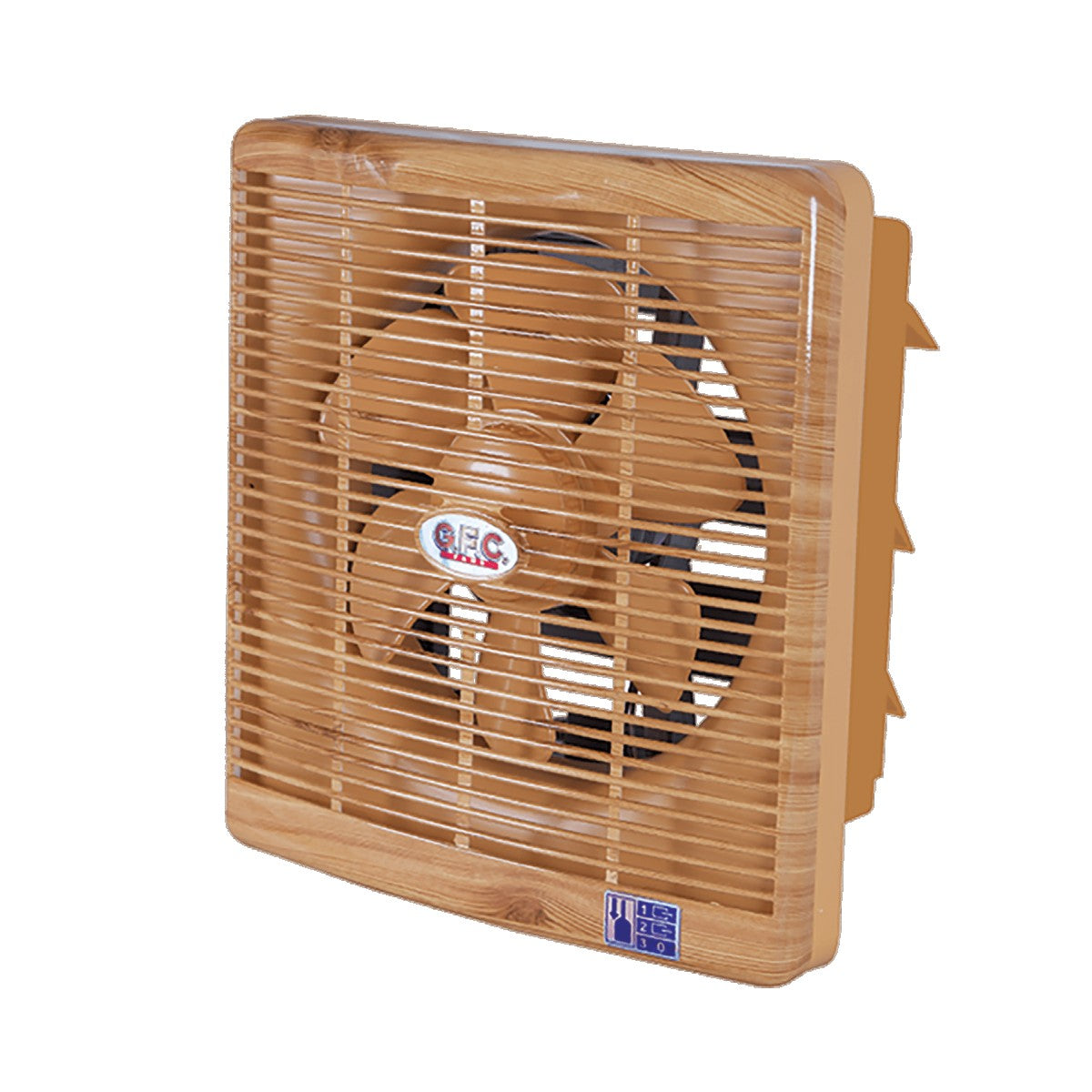 GFC Plastic Exhaust Fan Light Wood