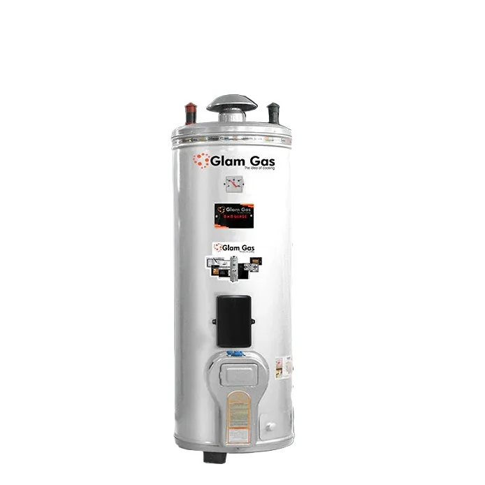 Glam Gas 50 Gallon Electric + Gas Water Heater Steel (8 X 8 Gauge)