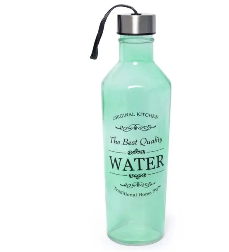Glass Water Bottle With Strap 700Ml Secondary image