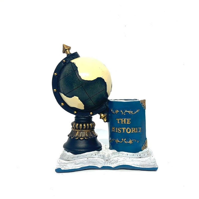 Decorative Globe On Book Pen Holder Price in Pakistan