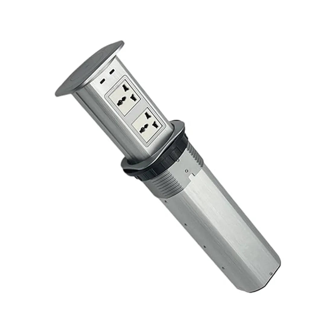 Aqua Desk Pop-up Lifting Sockets Silver 4-MF+2USB+2C-Type Price in Pakistan
