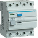 Hager CD464J 4-Pole 63A Earth Leakage Circuit Breaker