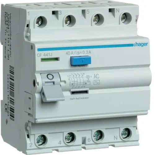 Hager CF441J 4-Pole 40A Circuit Breaker Price in Pakistan
