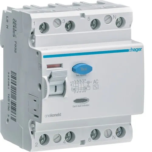 Hager CF485Z 4-Pole 100A Circuit Breaker Price in Pakistan