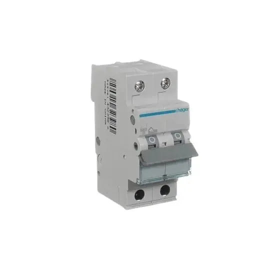 hager mc 2 double pole mcb Price in Pakistan Main image