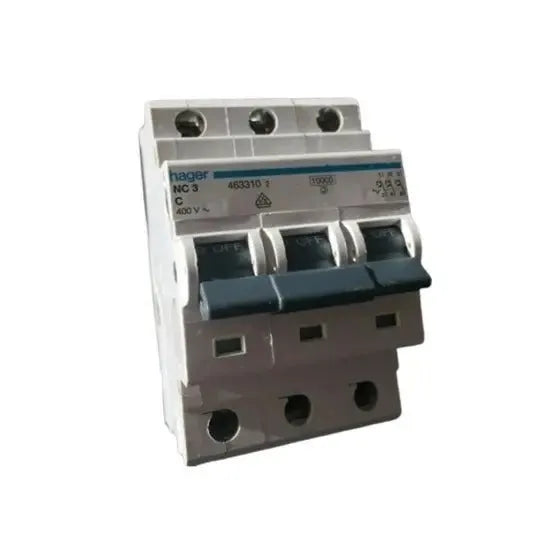 Hager NC 3 3 Pole MCB Breaker Price in Pakistan Main image