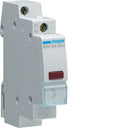 Hager SVN122 230VAC Red LED Indicator Light