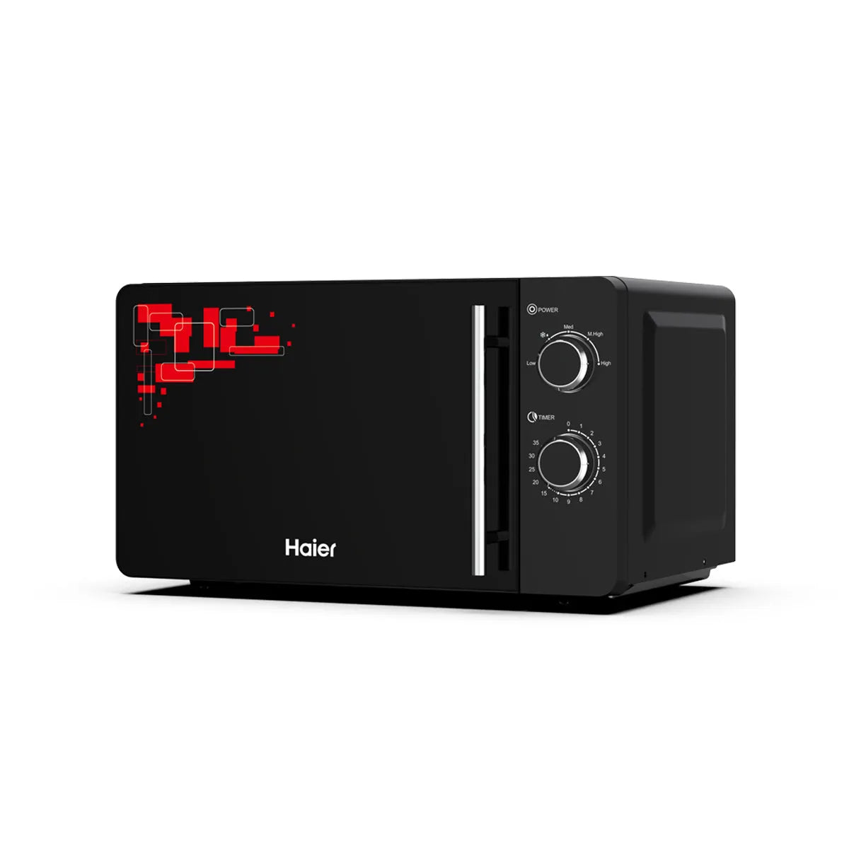 Haier Solo Series Microwave Oven-Black