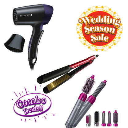 Hair Styling Trio Dryer, Curler & Straightener Kit Price in Pakistan