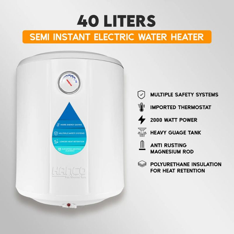 Hanco 40L Semi Instant Electric Water Heater Price in Pakistan