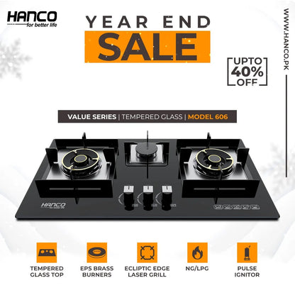 Hanco Value Series Gas Hob Price in Pakistan