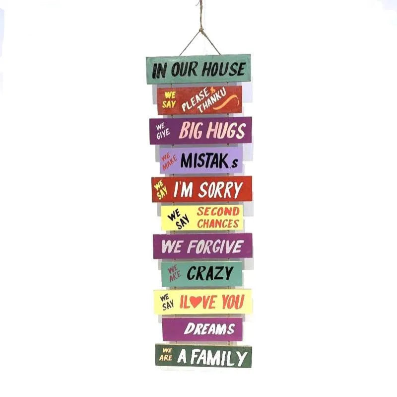 Decorative Hanging Home Rules Price in Pakistan