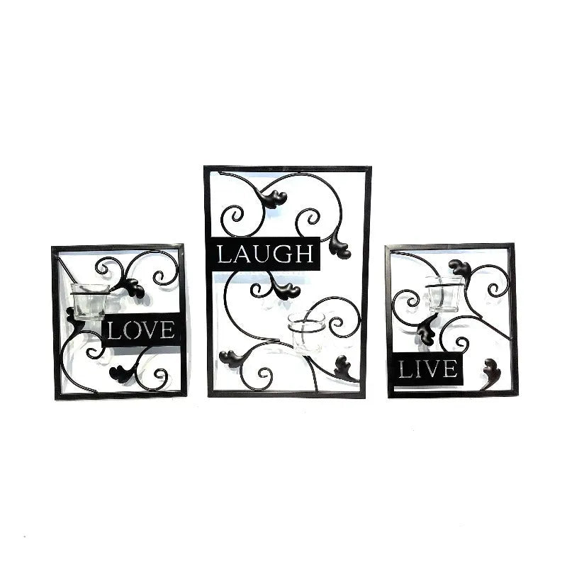 Decorative Hanging Metal Frame Set Of 3 Price in Pakistan