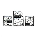 Hanging Metal Frame Set Of 3