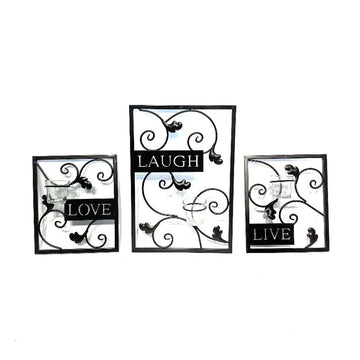 Decorative Hanging Metal Frame Set Of 3 Price in Pakistan