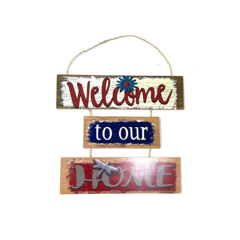 Decorative Hanging Welcome Home Wooden Frame Price in Pakistan
